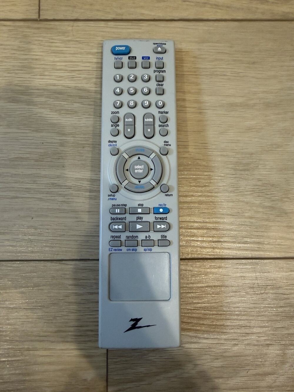 Zenith Remote Control DVD VCR XBV342 OEM Tested/Works